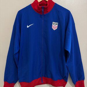 Nike Dri-FIT USMNT USA Soccer Team Issue Strike Anthem Jacket FJ2910-417 Mens